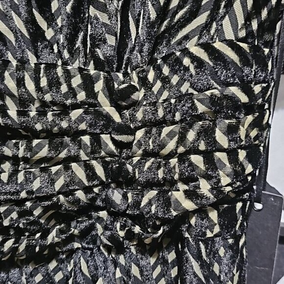 House of Harlow 1960 x Revolve Zebra Print Maxi Dress Size XS New - Picture 7 of 12